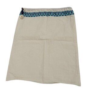 Tory Burch Dust Bag White Blue Medallion